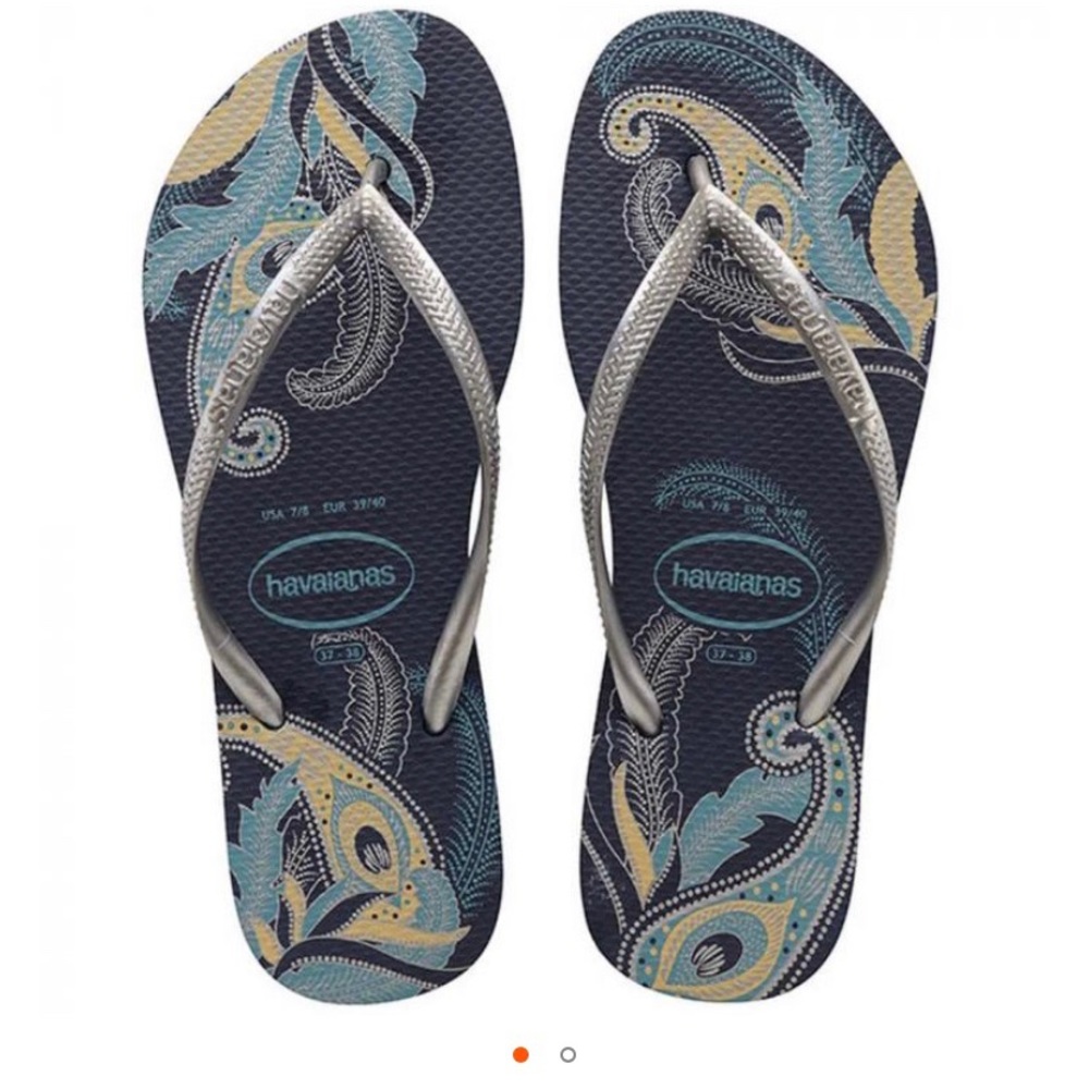 Havaianas Women's Slim Organic Sandal paisley